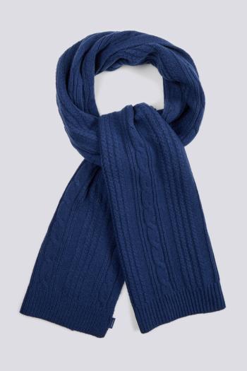 ŠÁLA GANT D2. CABLE SCARF MARINE