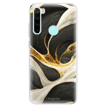 Odolné silikonové pouzdro iSaprio - Black and Gold - Xiaomi Redmi Note 8