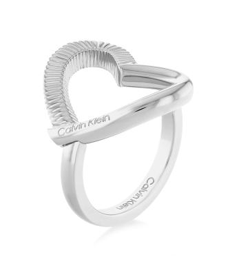 Calvin Klein Romantický ocelový prsten Heart 35000439 52 mm