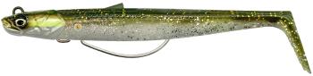 Savage gear gumová nástraha sandeel v2 wl sinking green silver 2+1 - 11,5 cm 22 g