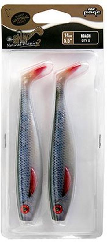 Gumicsali FOX Rage Pro Shad Super Natural 14cm Roach 2 db