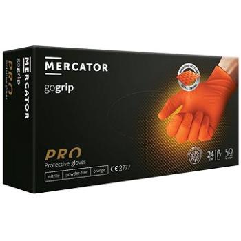 MERCATOR Prémiové rukavice gogrip orange 50ks (AUPR326830nad)