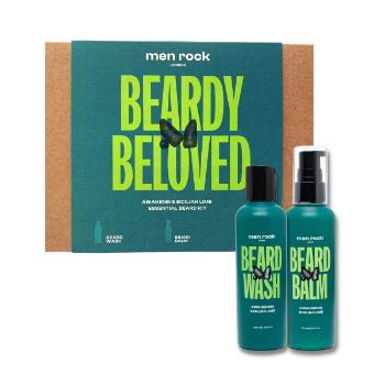 Men Rock London Dárková sada péče o vousy Sicilian Lime (Beard Duo Kit)