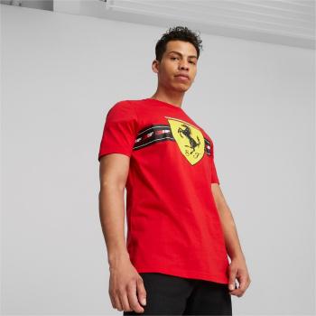 Puma Motorsport Ferrari Race Heritage  Big Shield Tee M