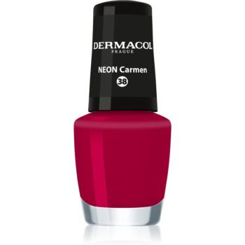 Dermacol Neon neonový lak na nehty odstín 38 Carmen 5 ml