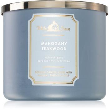 Bath & Body Works Mahogany Teakwood vonná svíčka 411 g