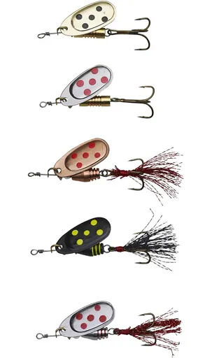 Dam třpytky spinner pack 7 g box 5 ks