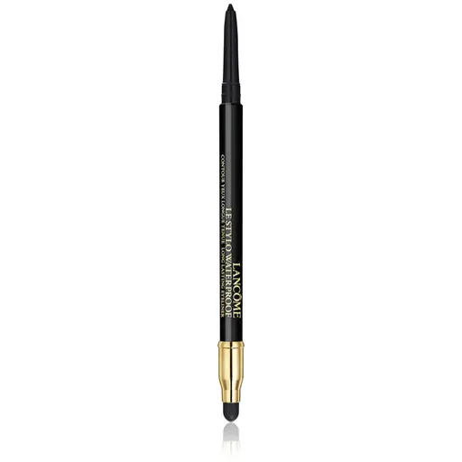 Lancôme Le Stylo Waterproof voděodolná tužka na oči s vysokou pigmentací odstín 02 Noir Intense 0.35 g