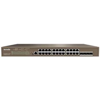 Tenda TEG5328P-24-410W Gigabit L3 PoE af/at switch, 24x 10/100/1000 Mb/s PoE 802.3af/at + 4x SFP 100 (TEG5328P-24-410W)