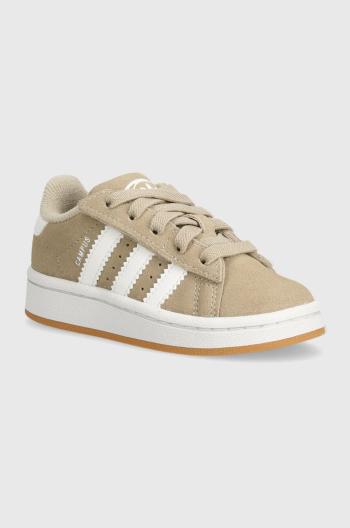 Dětské sneakers boty adidas Originals CAMPUS 00s CF EL béžová barva, JI4394