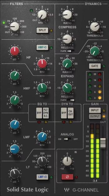 Waves SSL G-Channel (Digitální produkt)