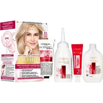 L'ORÉAL PARIS Excellence Creme 9.1 Blond velmi světlá popelavá (3600523231928)
