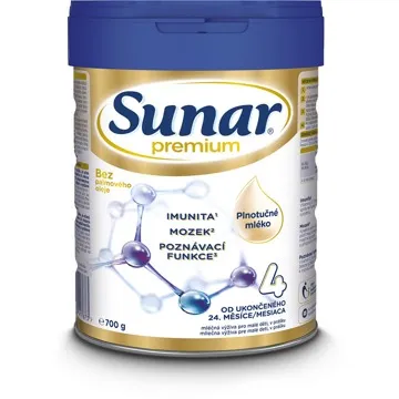 Sunar Premium 4 batolecí mléko 700 g (8592084417673)