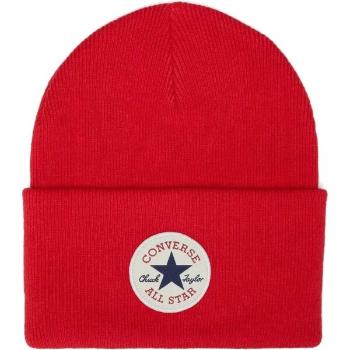 Converse CHUCK PATCH BEANIE  Unisexová zimní čepice, červená, velikost