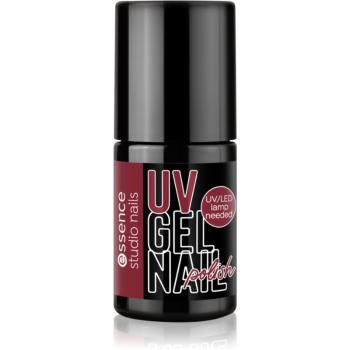 essence studio nails UV GEL NAIL gelový lak na nehty s použitím UV/LED lampy odstín 04 REDtastic! 5 ml