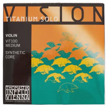 Thomastik VISION TITANIUM SOLO set violin VIT100