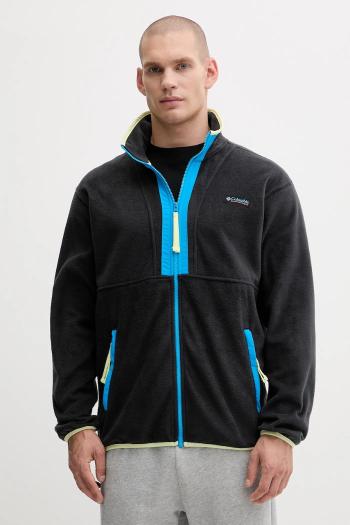 Fleecová mikina Columbia Backbowl II Full Zip Fleece šedá farba, jednofarebná, 2090851