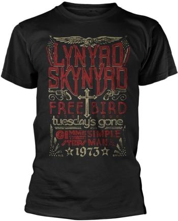 Lynyrd Skynyrd Tričko Free Bird 1973 Hits Unisex Black L