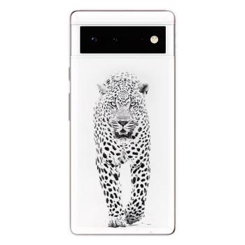 Odolné silikonové pouzdro iSaprio - White Jaguar - Google Pixel 6 5G