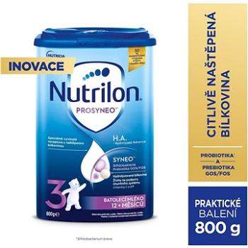 Nutrilon 3 Prosyneo H.A. batolecí od uk. 12. měsíce 800 g (5391522475458)