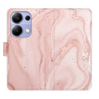 Flipové pouzdro iSaprio - RoseGold Marble - Xiaomi Redmi Note 13 Pro