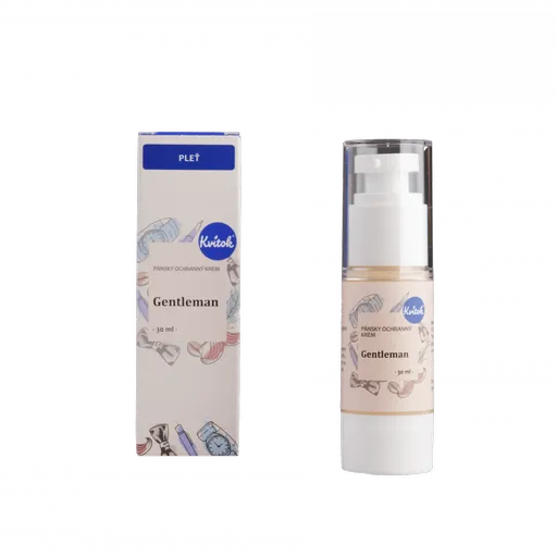 Kvitok Pleťový krém pro muže Gentleman (30 ml)