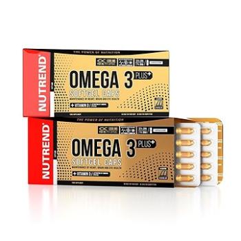 Nutrend Omega 3 Plus Softgel caps, 120 kapslí, (8594073178879)