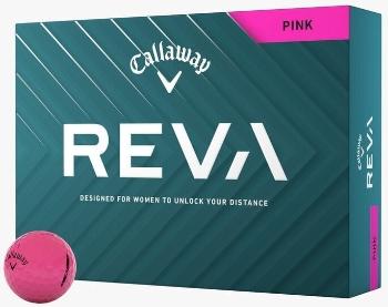 Callaway Reva 2025 Pink Basic Golfové míčky