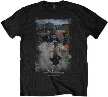 The Beatles Tričko 3 Savile Row Unisex Black XL