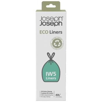 Sáčky do odpadkového koše TITAN 20 / PORTA IW5 ECO LINERS 30133 40 l, 20 ks, extra pevné, Joseph Jos