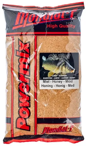 Mondial F Krmítková směs Powermix Carp 1kg - Vanilka,Mondial F Krmítková směs Powermix Carp 1kg - Vanilka