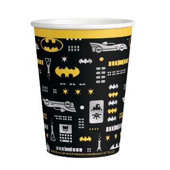 Amscan Papírové sklenice - Batman 250 ml