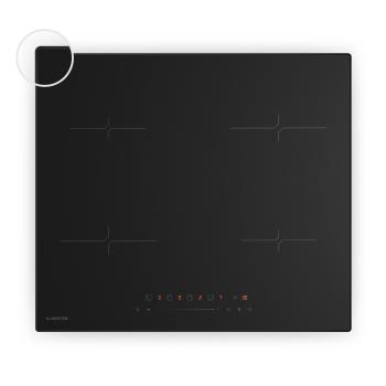 Klarstein Indukční varná deska Velaire, elegantní, minimalistická, výkonná, 4 varné zóny, 7.000 W, 60 cm