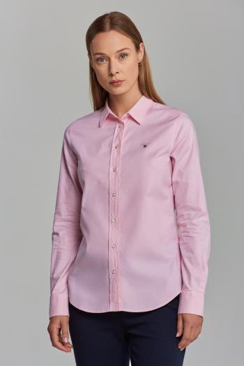 KOŠILE GANT STRETCH OXFORD SOLID LIGHT PINK