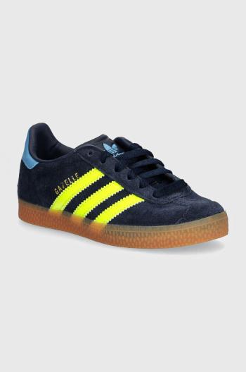 Dětské sneakers boty adidas Originals GAZELLE C tmavomodrá barva, IH2794