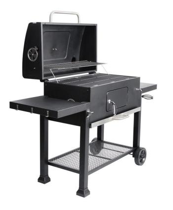 Riwall- RCG 80 XXL faszenes grillsütő (XL csomag)