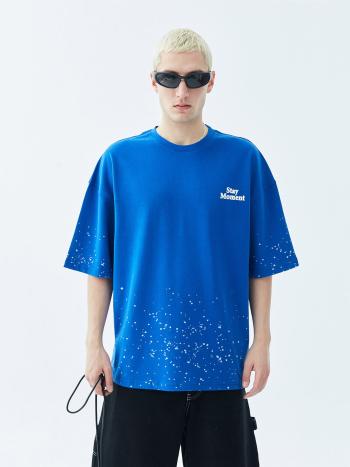 VAMOS CLO Póló 'El Paso'  kék / fehér