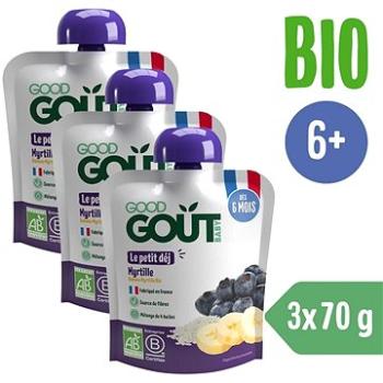 Good Gout BIO Borůvková snídaně 3× 70 g (8594200260330)