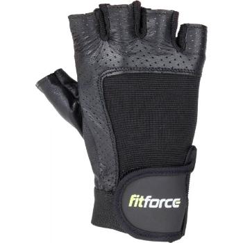 Fitforce PFR01 Fitness rukavice, černá, velikost