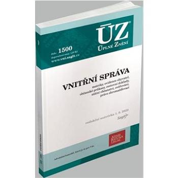 ÚZ 1500 Vnitřní správa (978-80-7488-540-2)