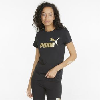 Puma ESS+ Metallic Logo Tee XS