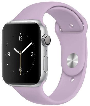 4wrist Silikonový řemínek pro Apple Watch - Světle fialový 38/40/41 mm - S/M