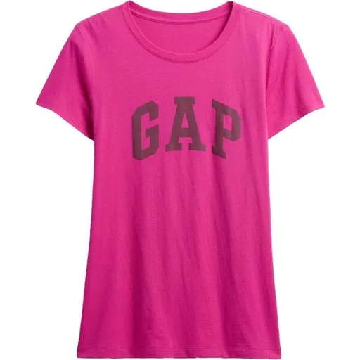 GAP V-SS LOGO CLASSIC TEE Dámské tričko, růžová, velikost