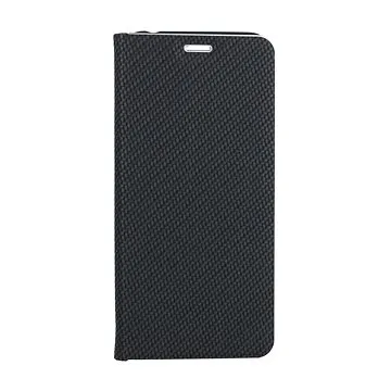 TopQ Pouzdro Xiaomi Redmi 10C knížkové Luna Carbon Book černé 92032 (92032)