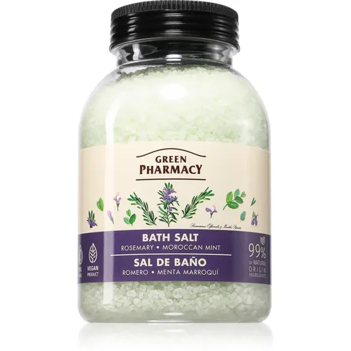 Green Pharmacy Rossemary & Maroccan Mint Bath Salt relaxační sůl do koupele 1000 g