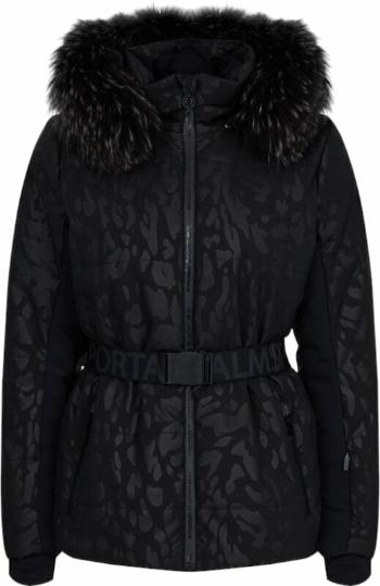 Sportalm Orchestra Womens Jacket with Fur Black 38 Lyžařská bunda