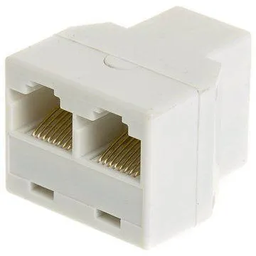 OEM 1ks redukce (2x RJ45 8p8c -