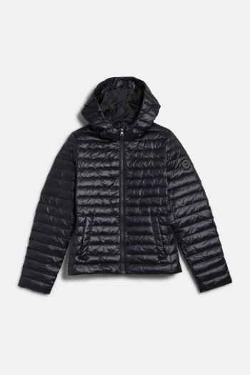 BUNDA GANT SHINY LIGHT PADDED DOWN JACKET BLACK