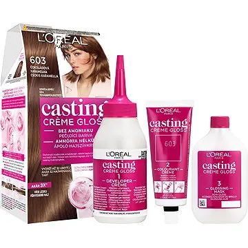 L'ORÉAL CASTING Creme Gloss 603 Čokoládová karamelka (3600522409274)