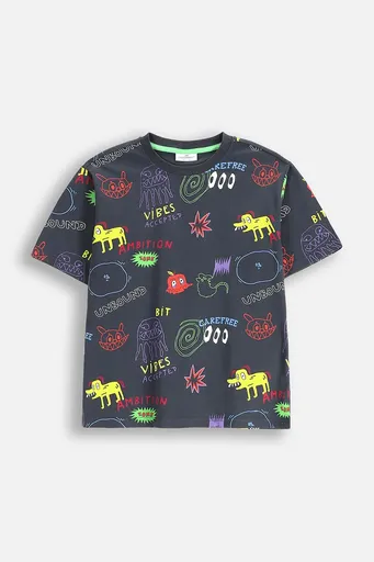 Dětské bavlněné tričko Coccodrillo